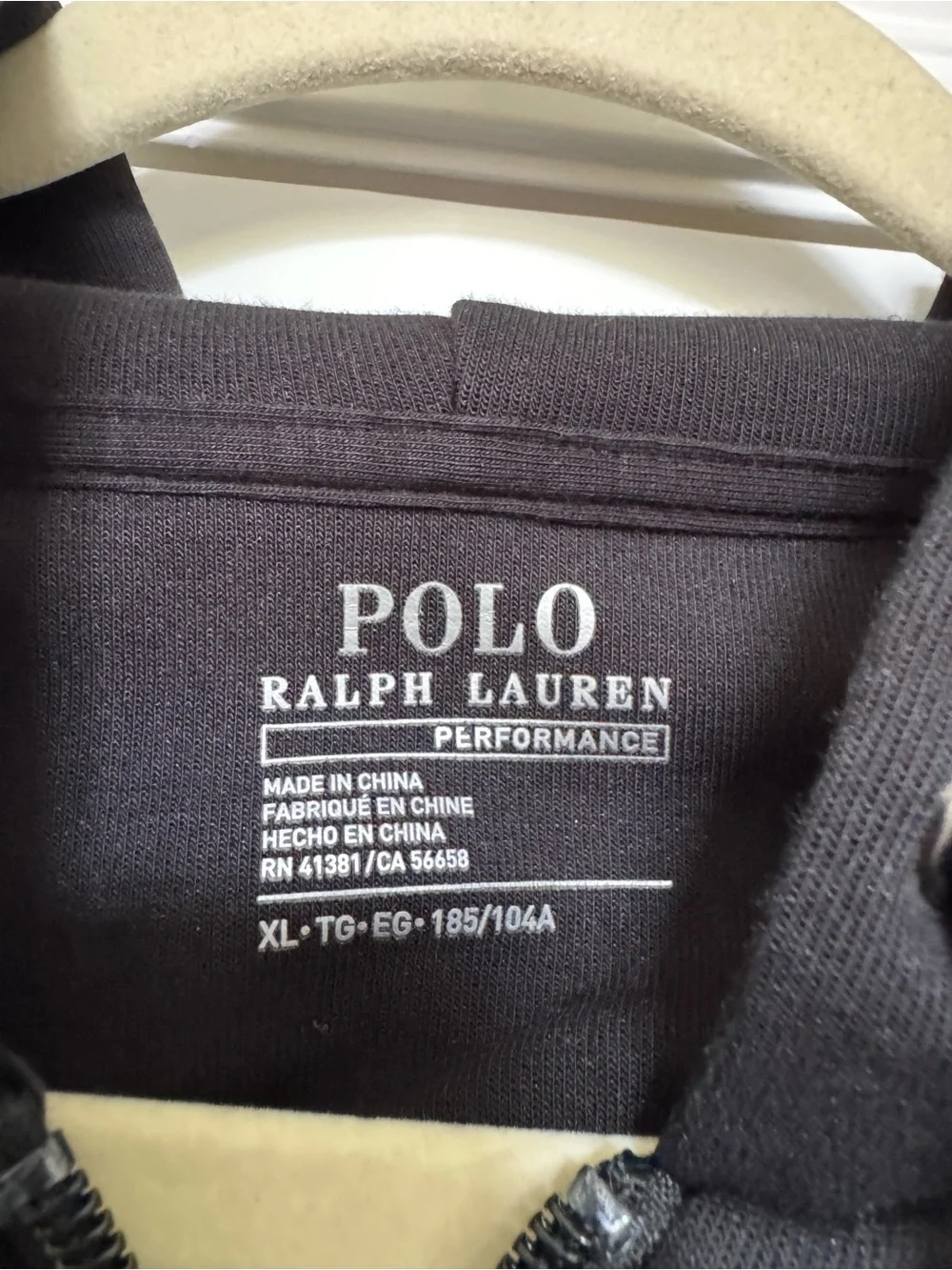 Polo Ralph Lauren zip front